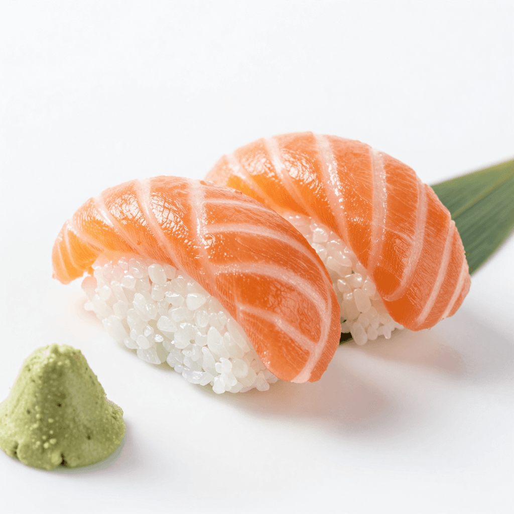 salmon sushi