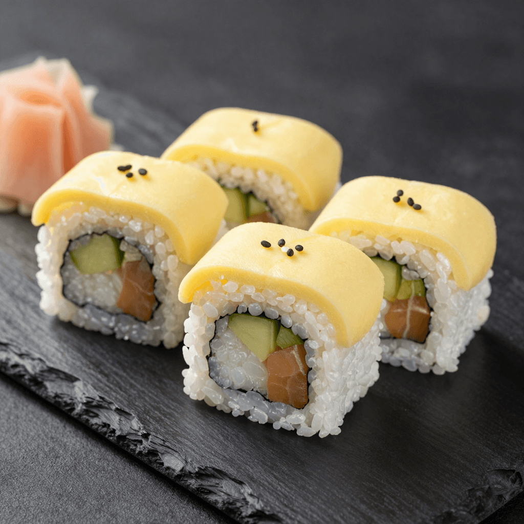 egg sushi