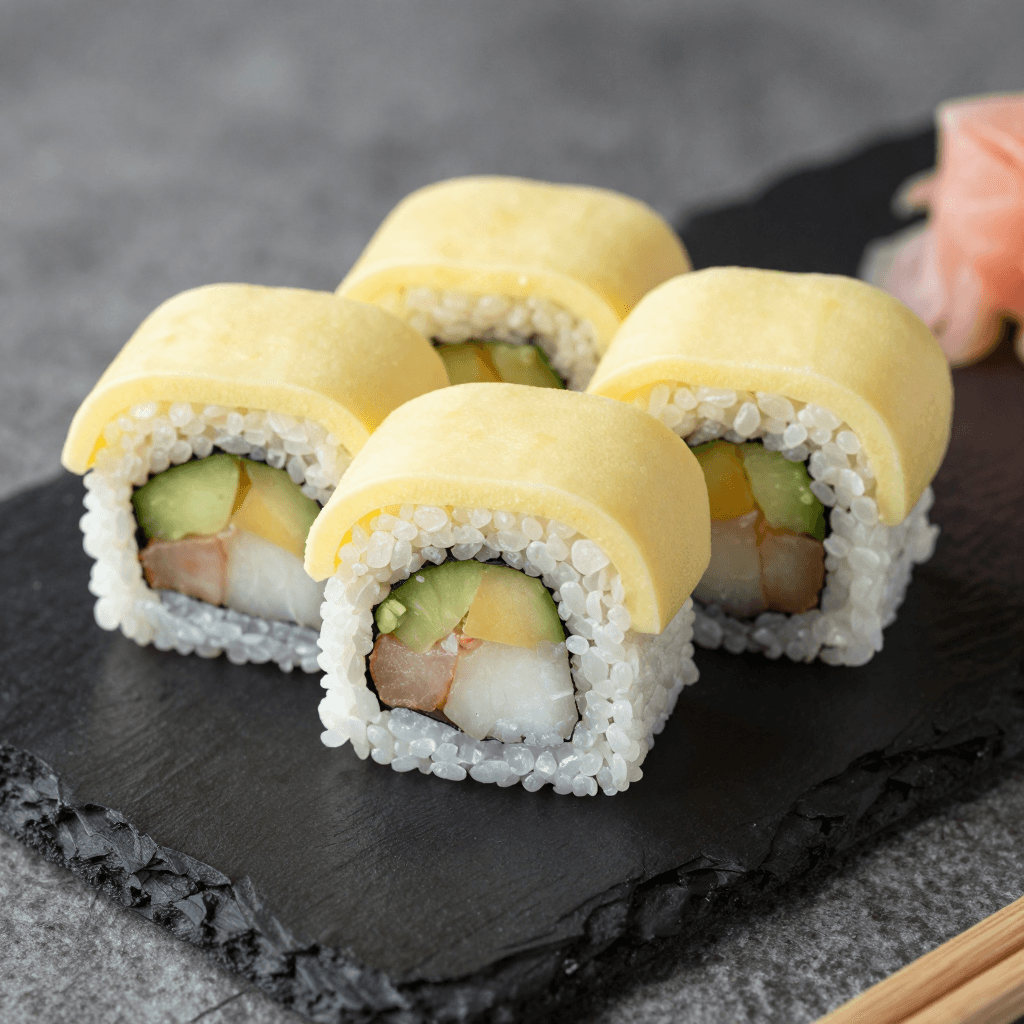 egg sushi