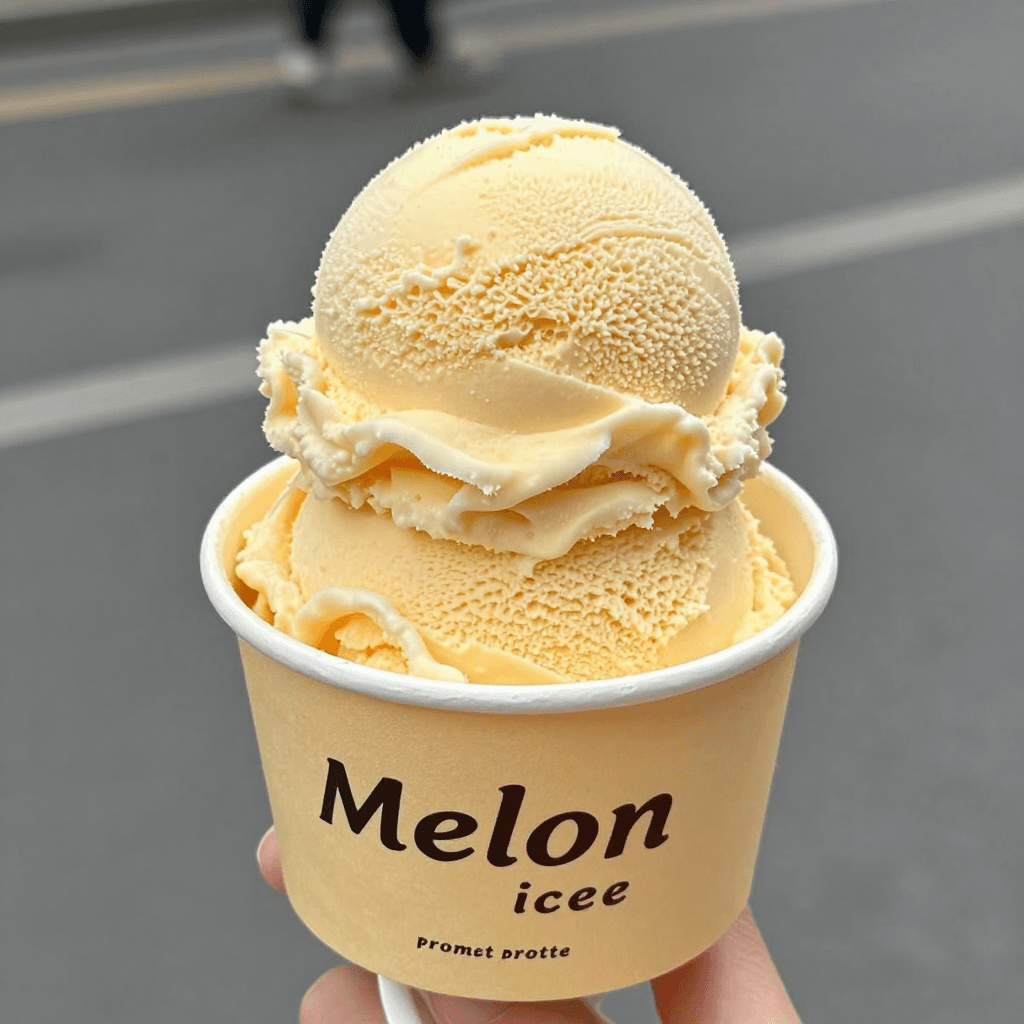 메론 아이스크림