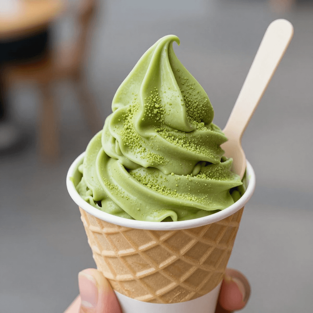 녹차 아이스크림