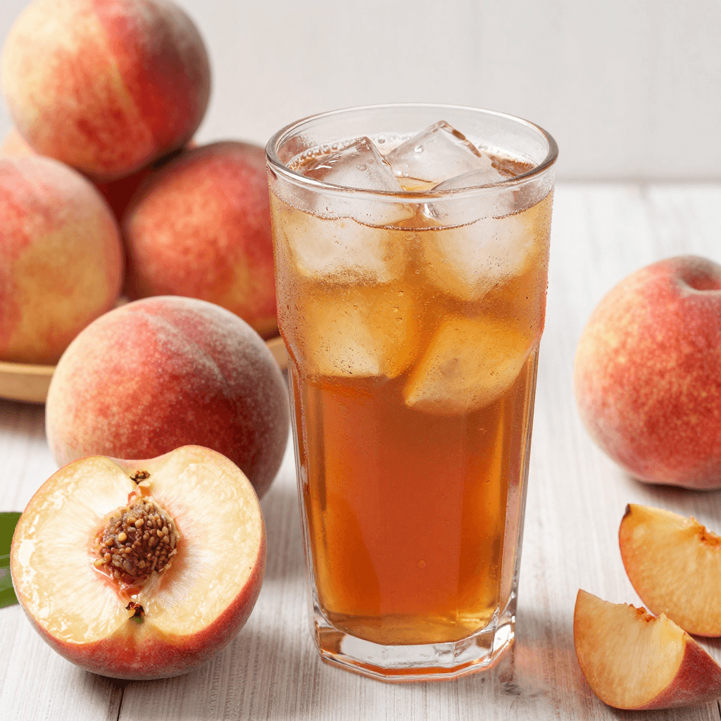 복숭아 아이스티