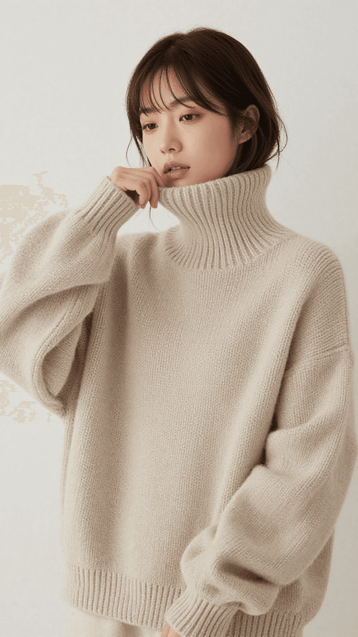 세상의 모든 것이 털실로 짜여 있는 니트 세상