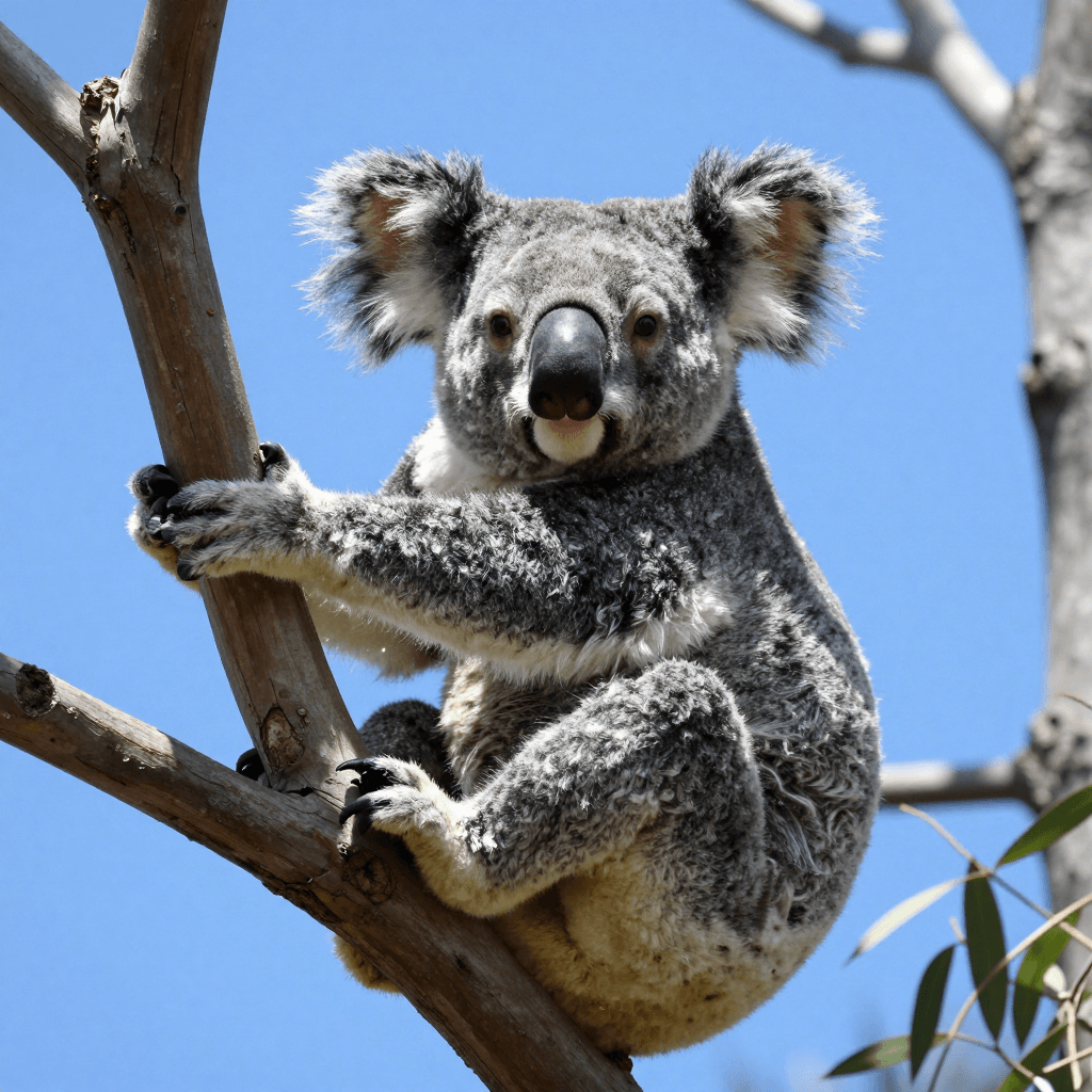 하늘을 나는 코알라